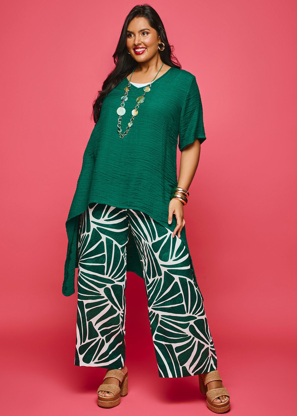 Linen Palm Outfit