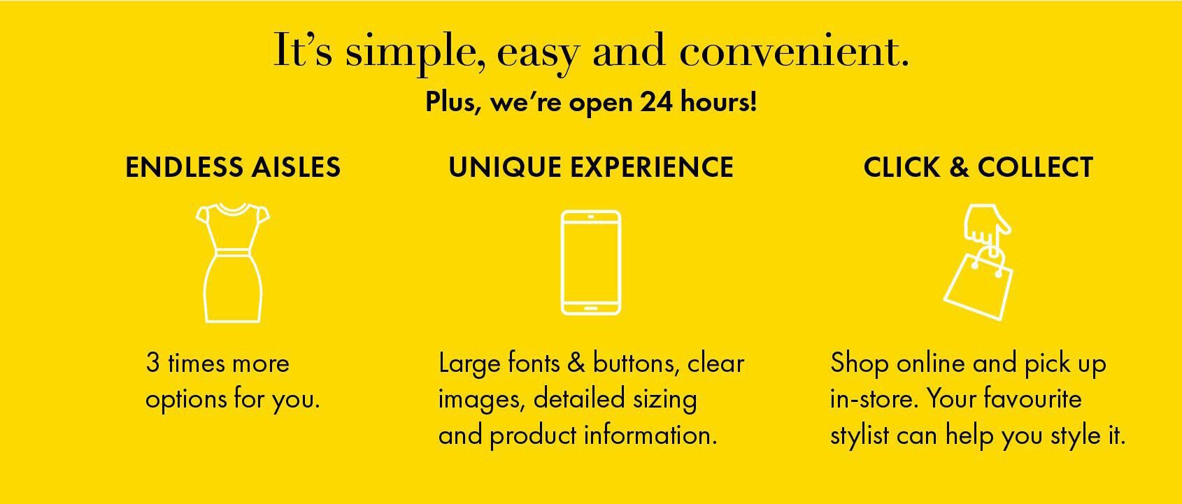 How to Shop Online with Taking Shape