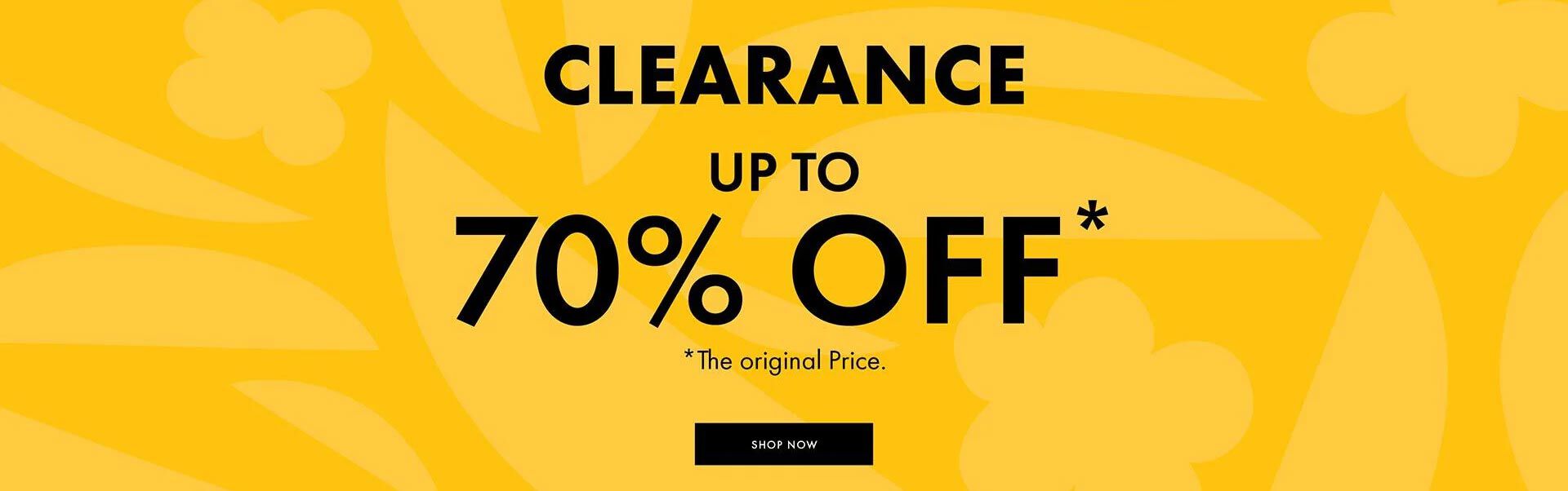 Women's Clearance up to 70% off