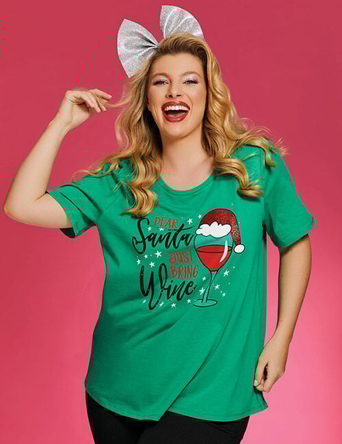 Wine Xmas T-shirt