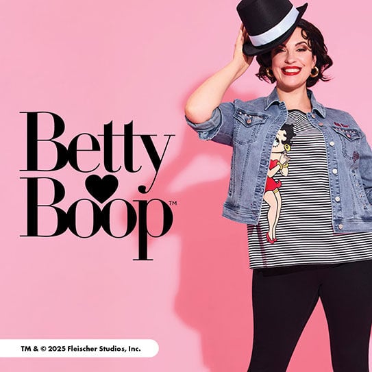 Betty Boop x Taking Shape: Bold Plus Size Fashion Collection 