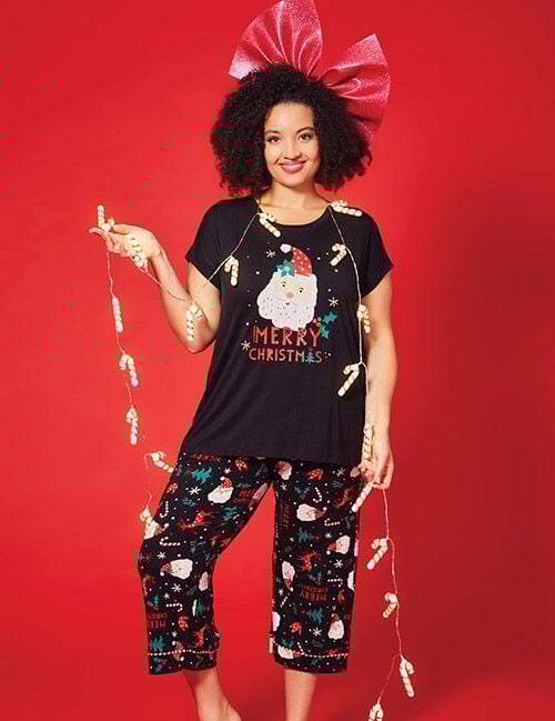 Bamboo Santa Pyjama Pant