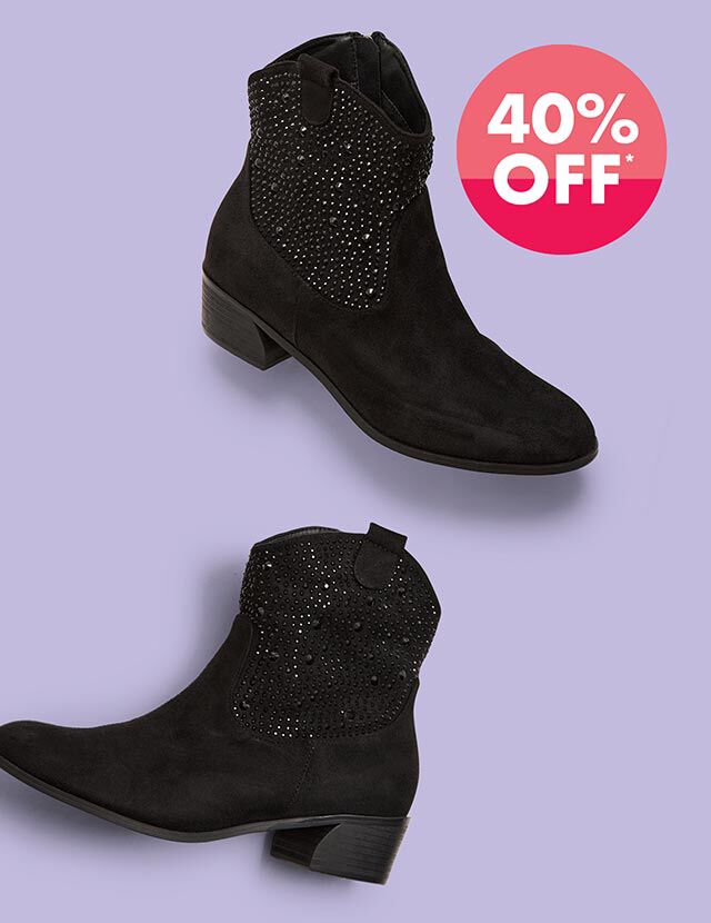 40% OFF SHOES*
