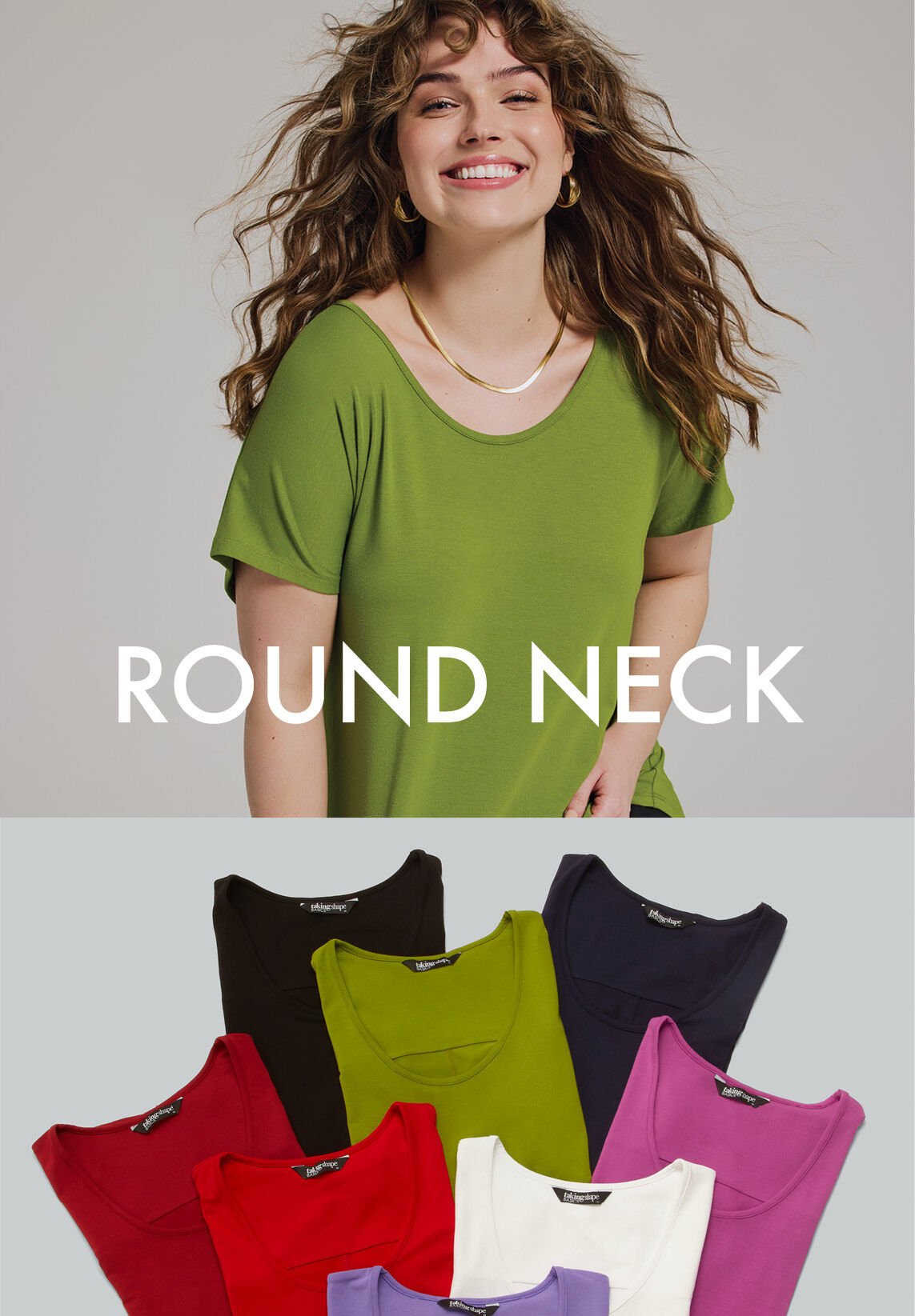 THE NATURAL ROUND NECK DAY T-SHIRT