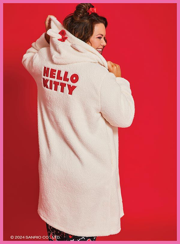 Hello Kitty Dressing Gown