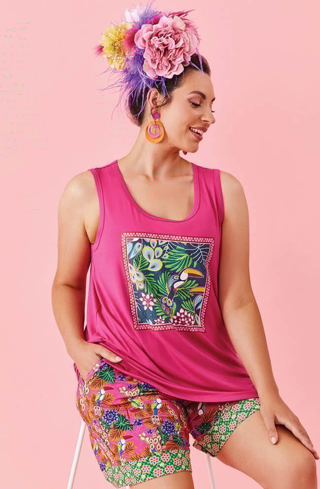 Toucan Tank & Pyjama Short