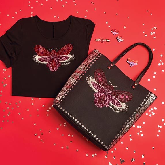 GLITTER BUG BAG