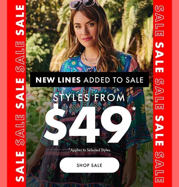 Sale New Styles Added