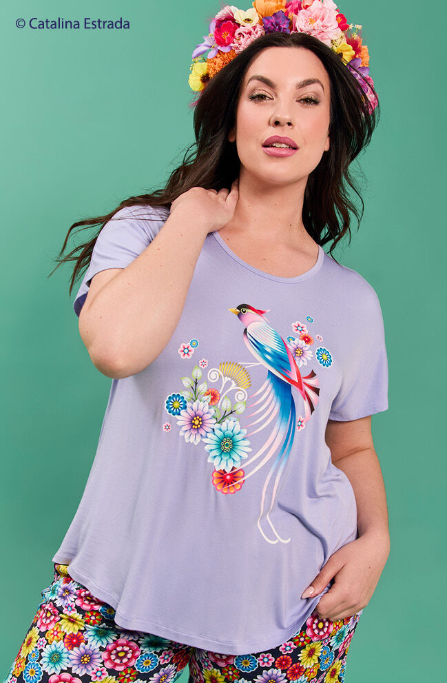 Catalina Benedict Pyjama Top