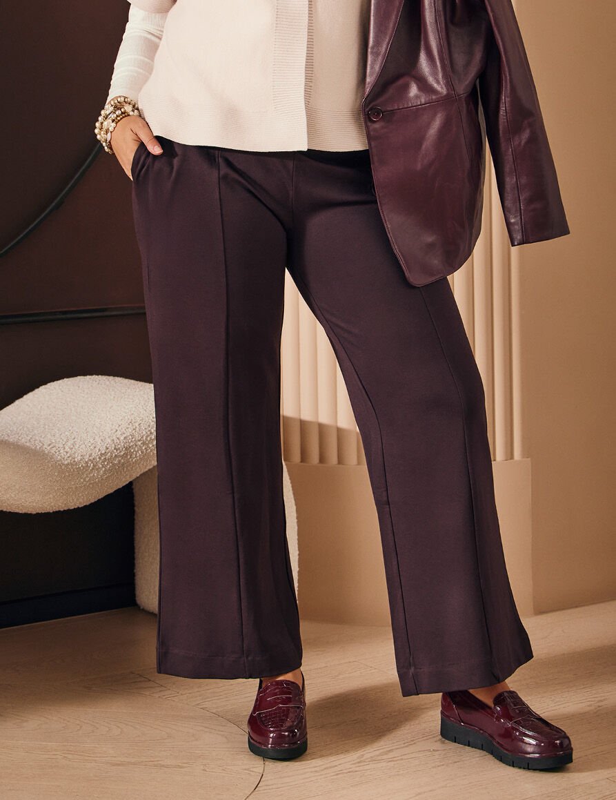 Ponte Harper Wide Pant