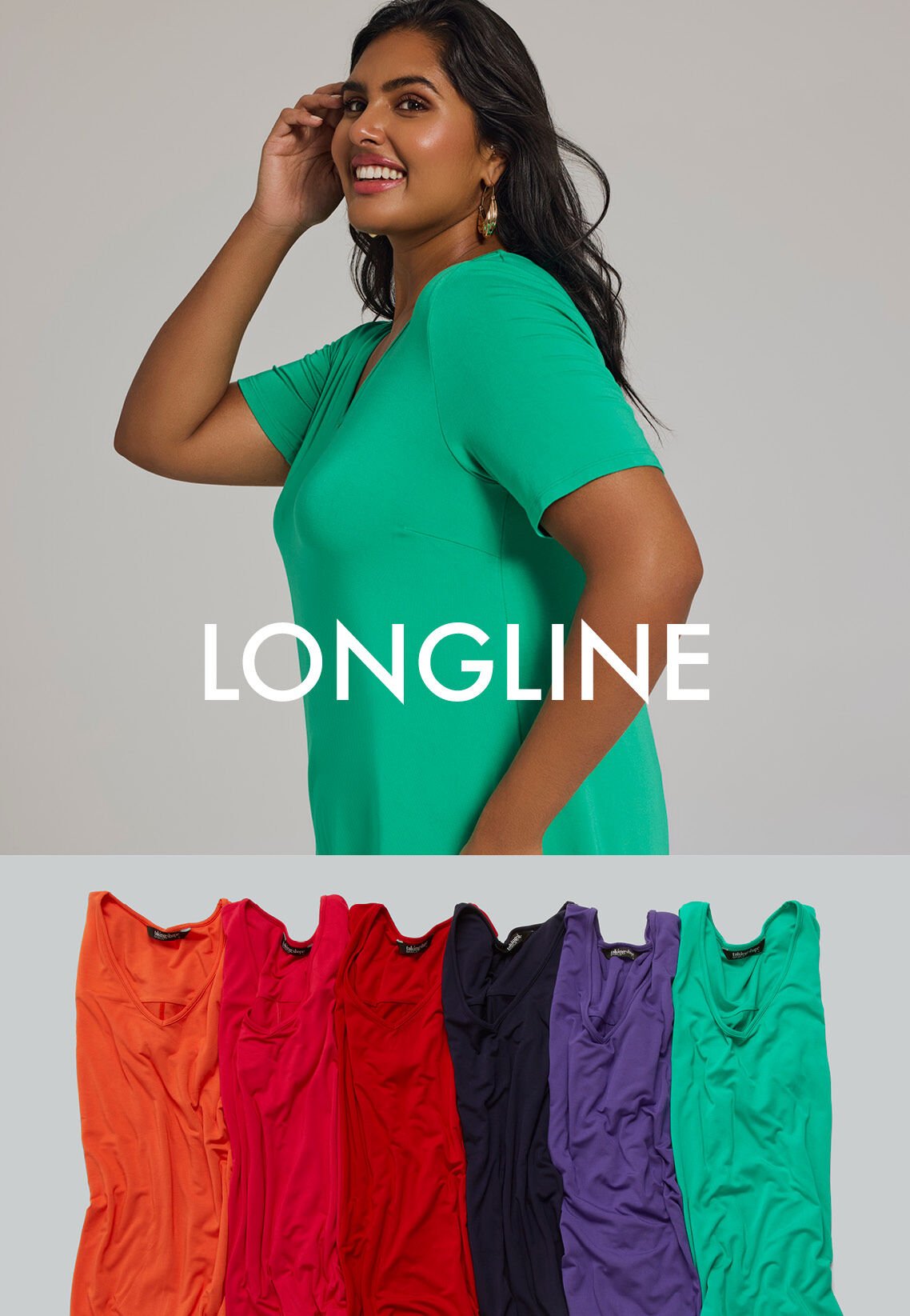 THE BAMBOO BASE V-NECK TOP