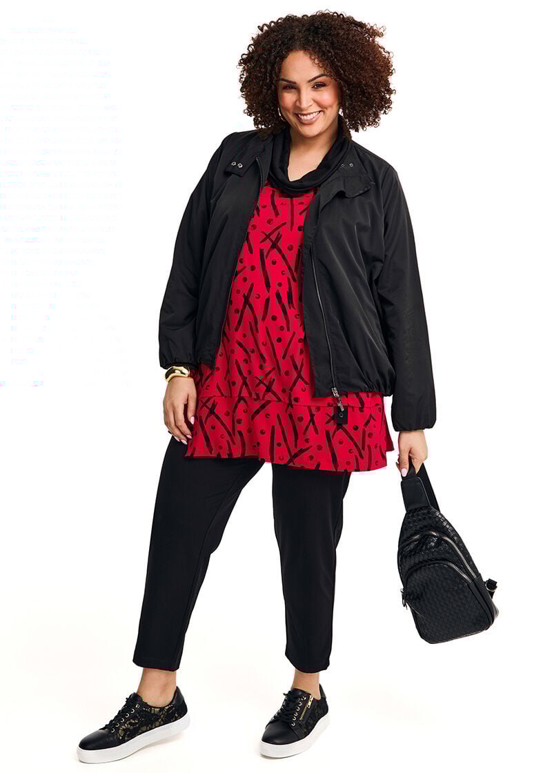 Abstract Spot Outfit