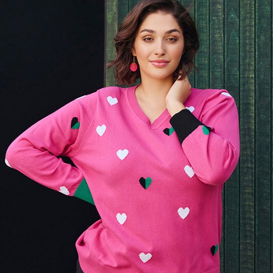 How To Wear & Style Plus Size Knitwear