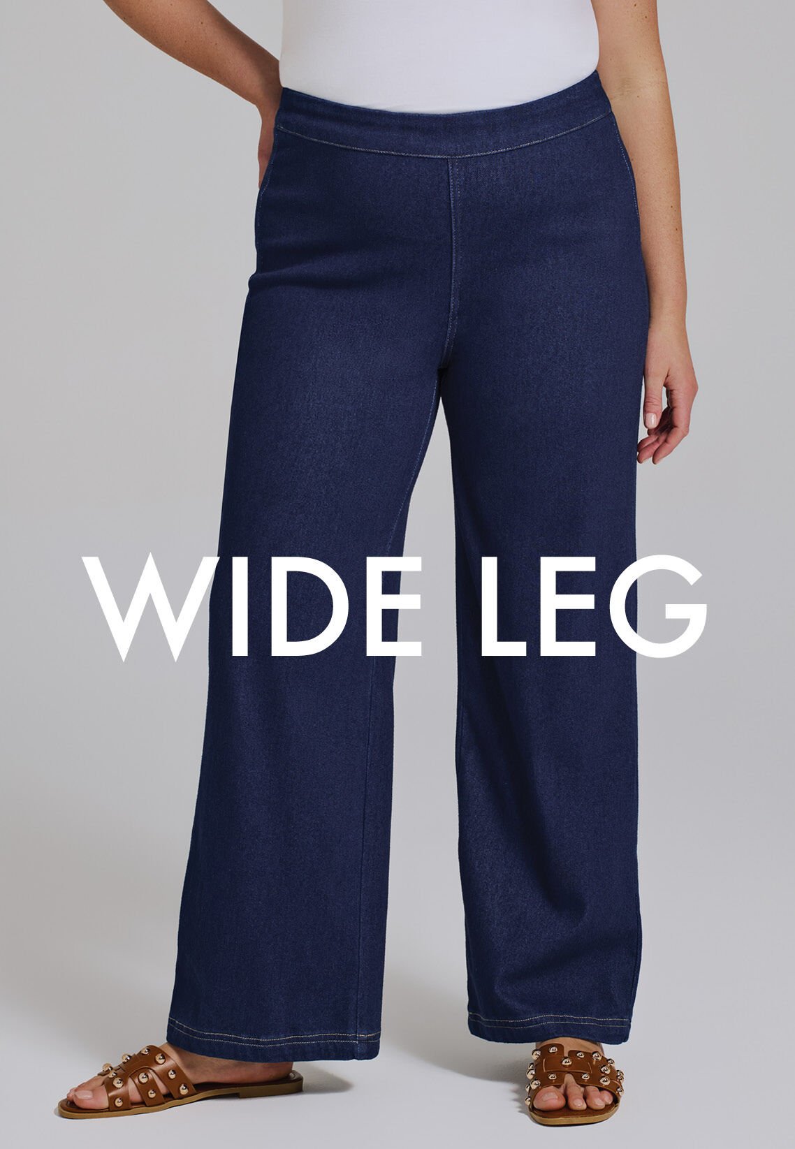 THE TRAVEL WIDE LEG JEAN