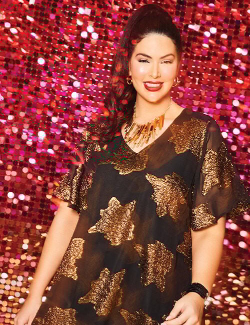 Aphrodite Jacquard Event Tunic