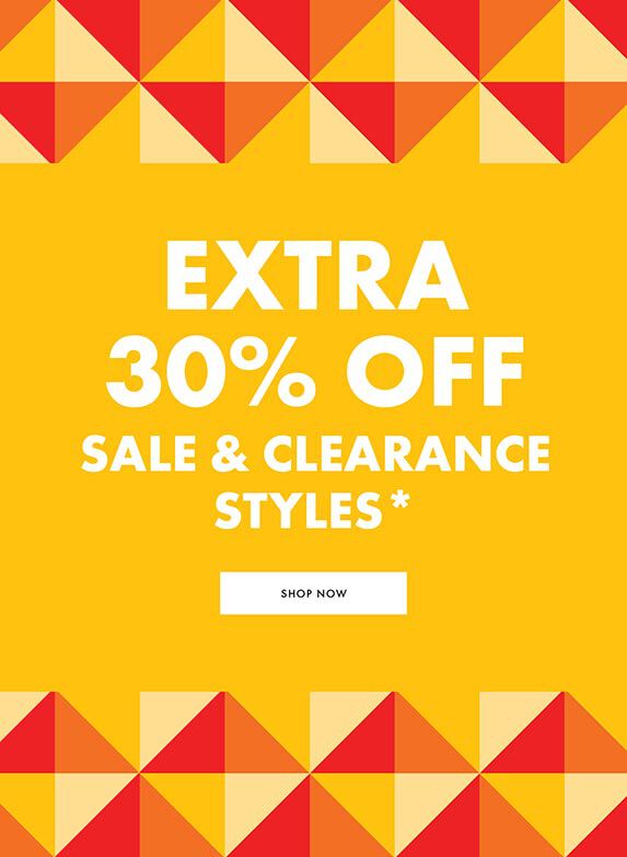 30% off Sale & Clearance*