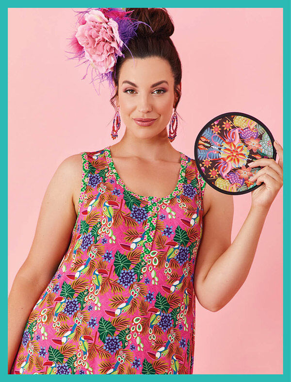 Catalina Estrada Twist Fan