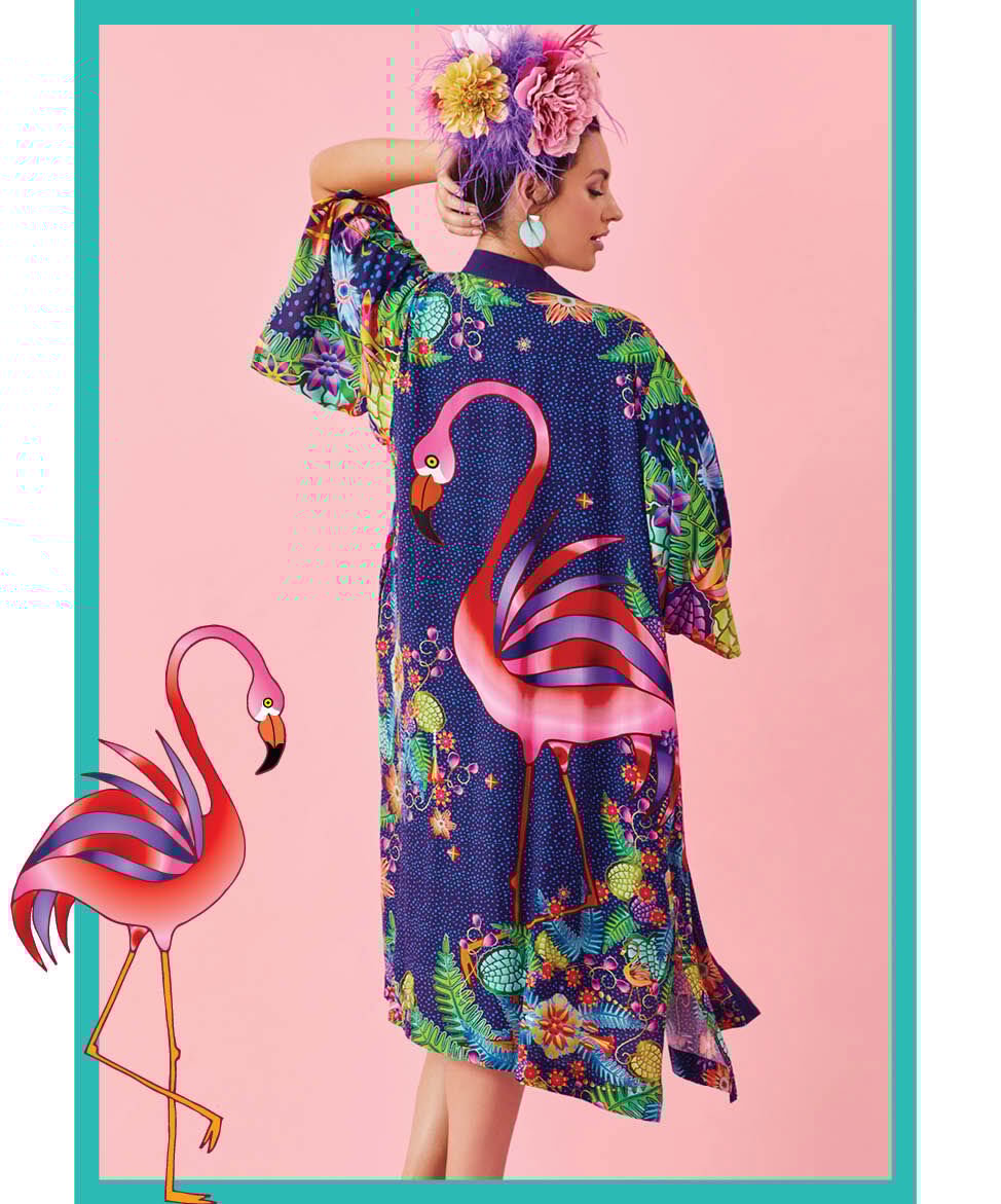 Flamingo Robe