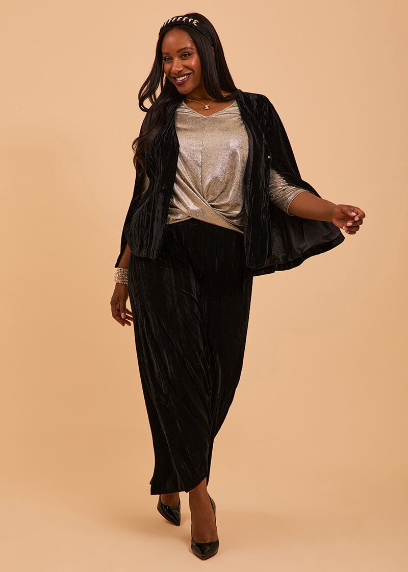 Velvet Foil Outfit