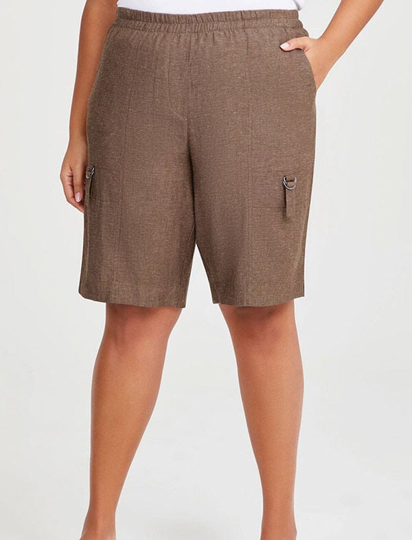 Linen Bamboo Bermuda Short