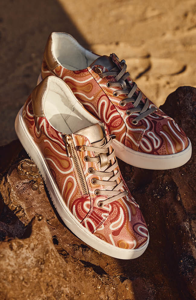 Elverina Garbara Zip Sneaker