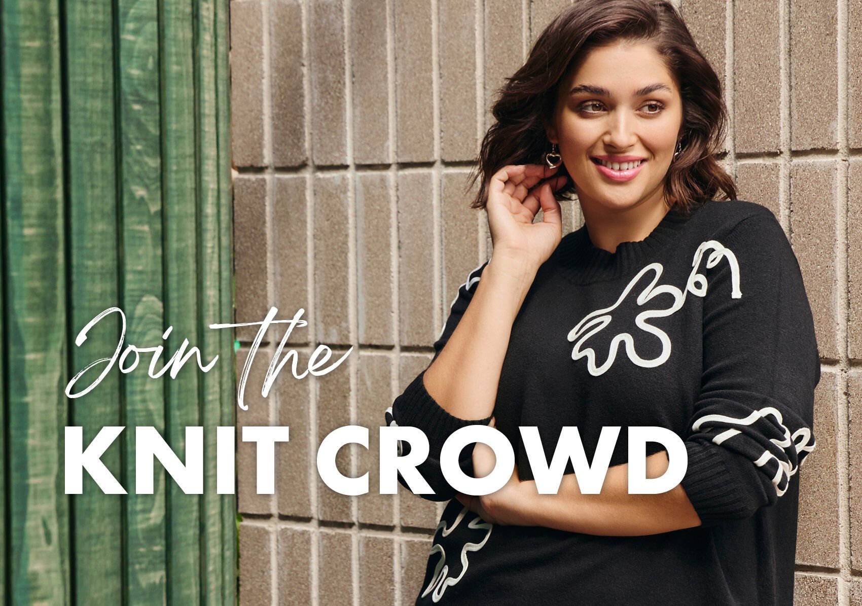 JOIN THE KNIT CROWD