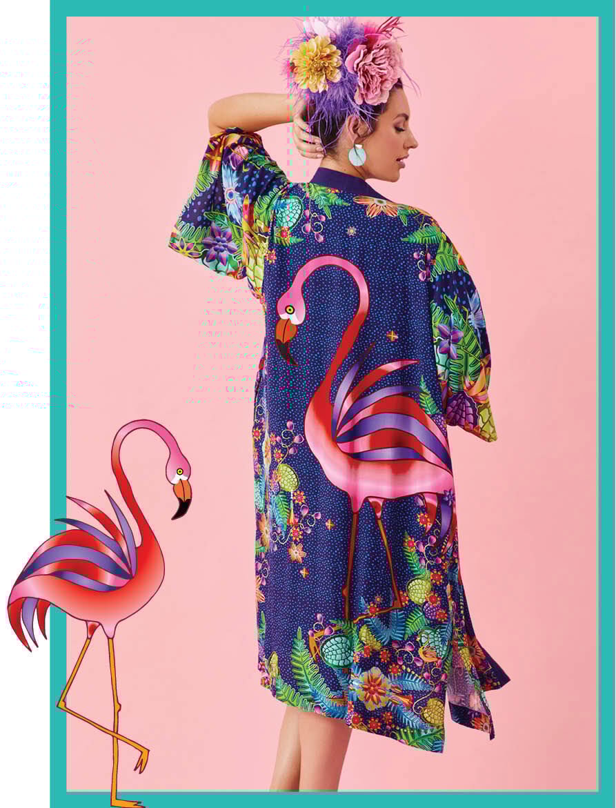 Flamingo Robe