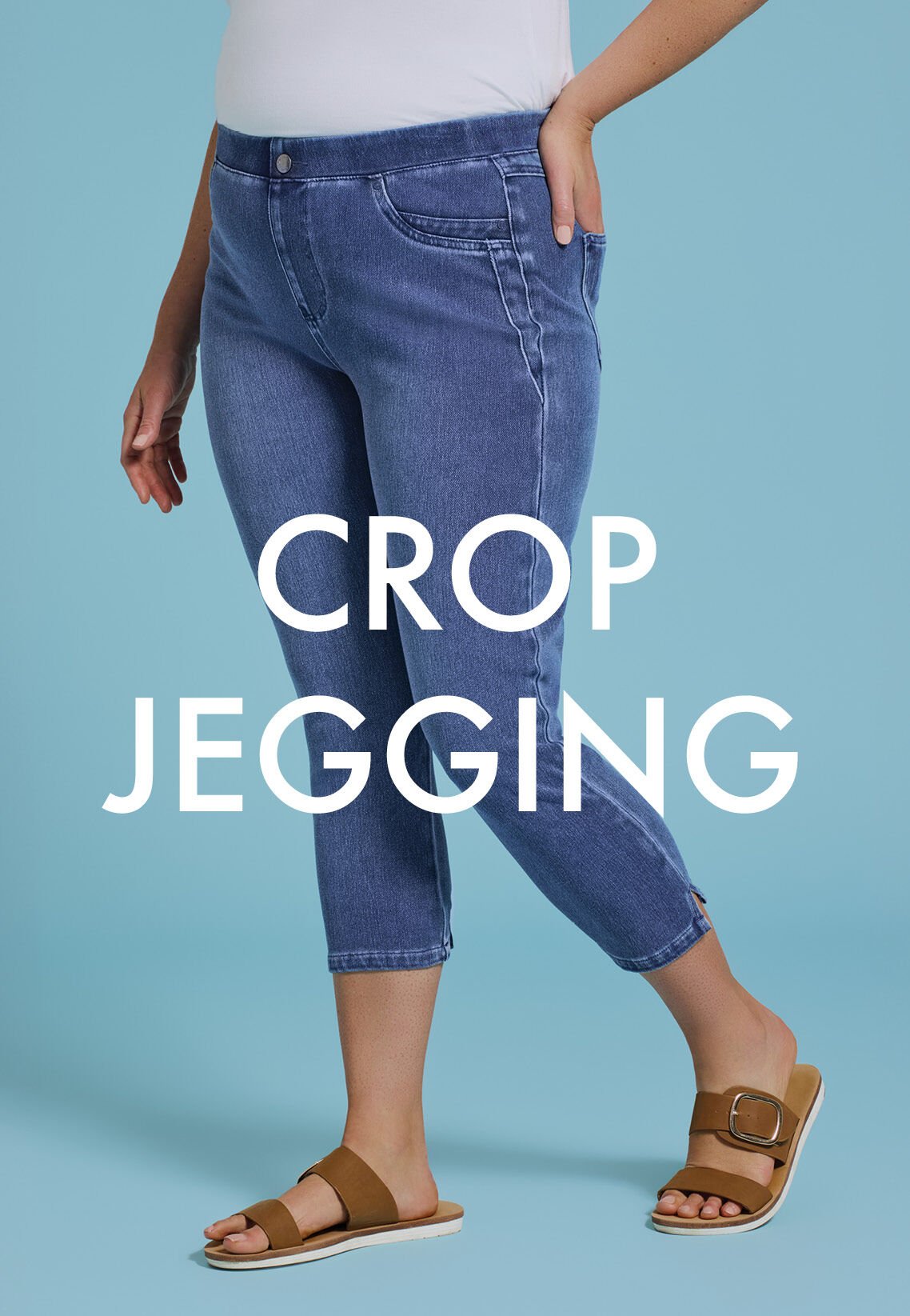 THE BEST FRIEND CROP JEGGING