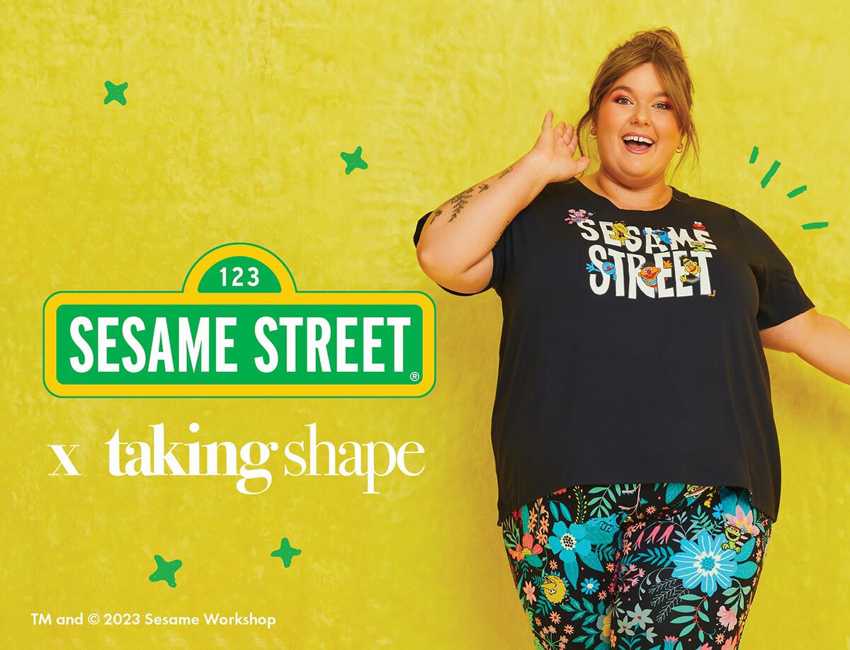 Sesame Street X Taking Shape