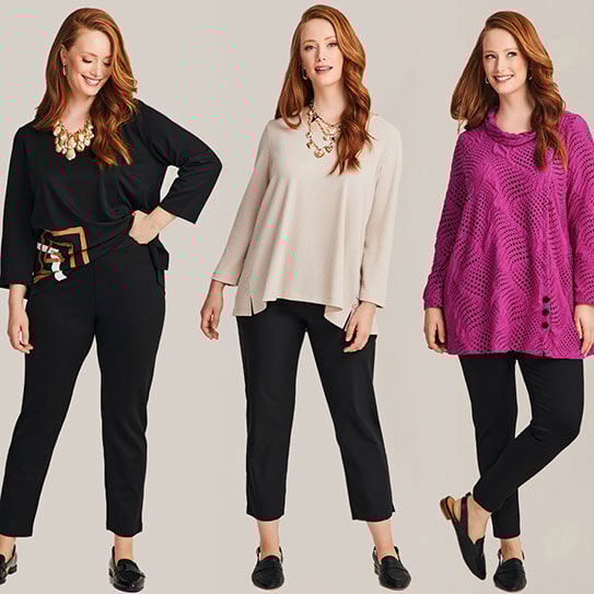 How To Wear and Style Pants Plus Size