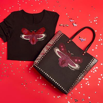 GLITTER BUG BAG