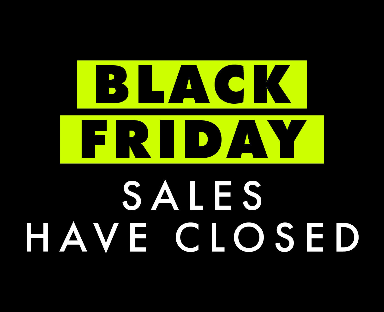 Black Friday & Cyber Monday Deals