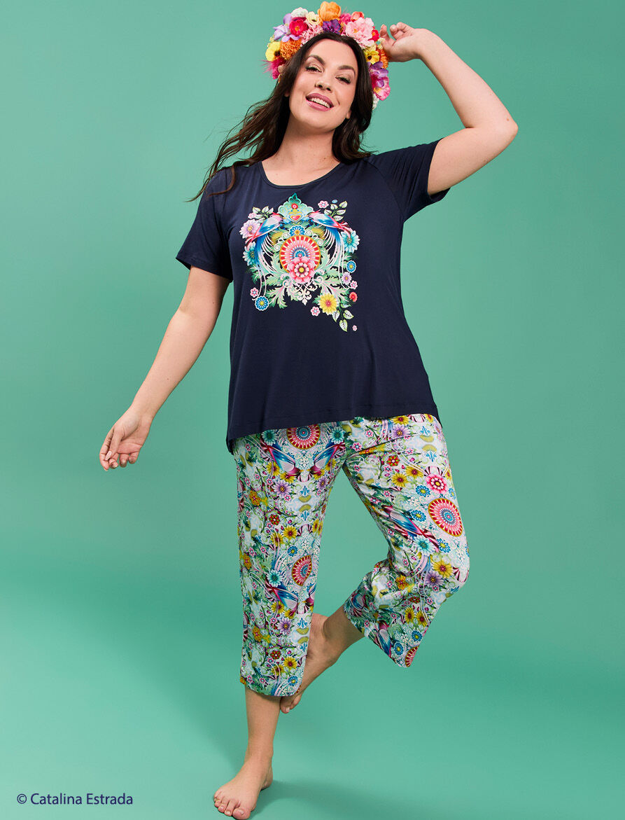 Catalina Benedict Pyjama Top & Pant