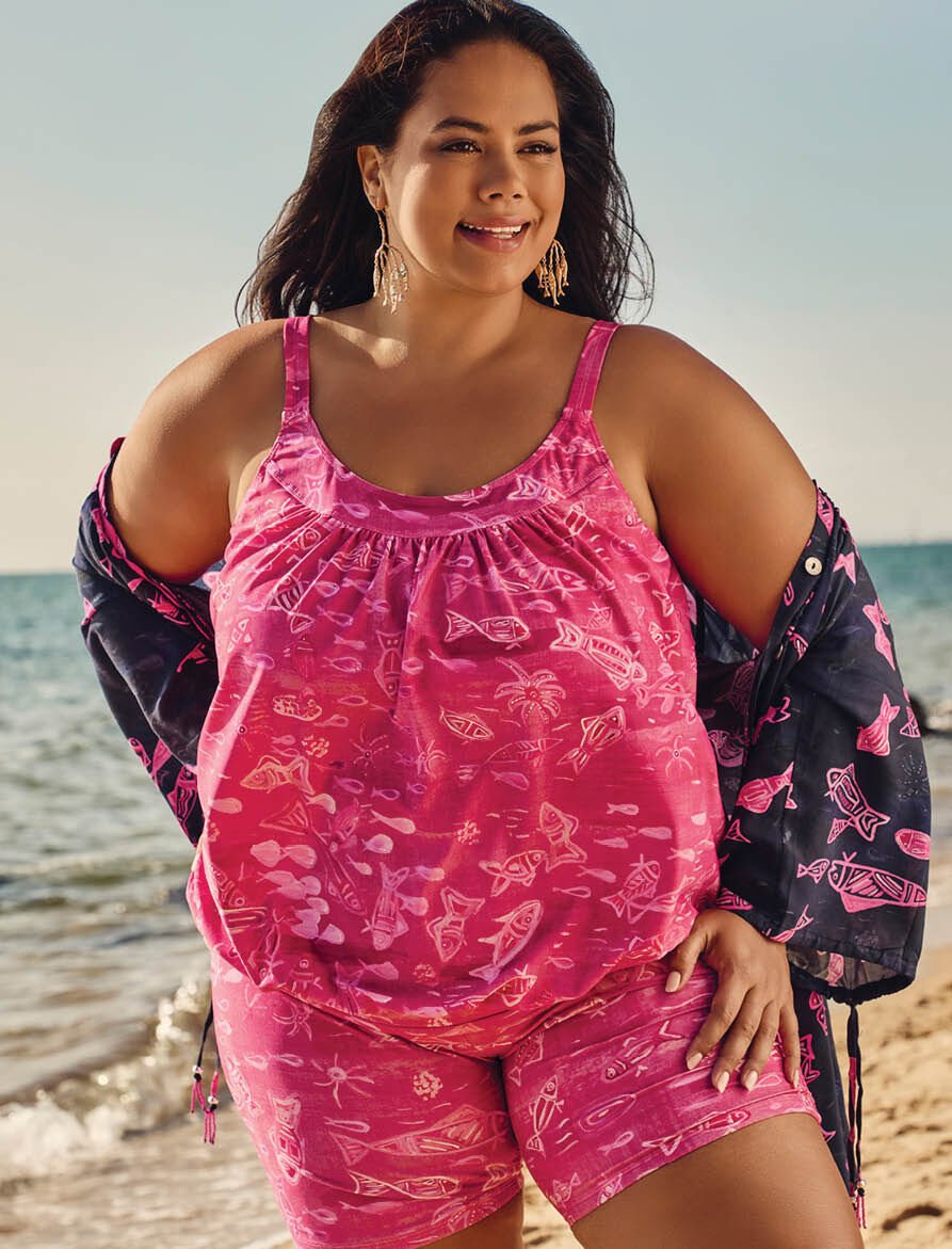 Elverina Daba Blouson Tankini