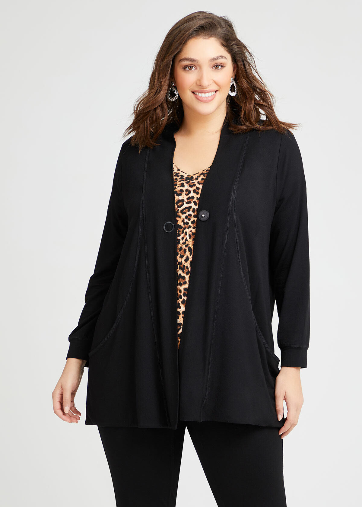 Plus size top cardigans australia
