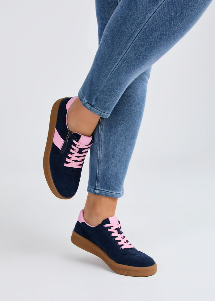 Aurora Zip Sneaker, , hi-res