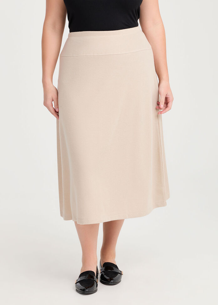 Soft Cosy Knit Skirt, , hi-res
