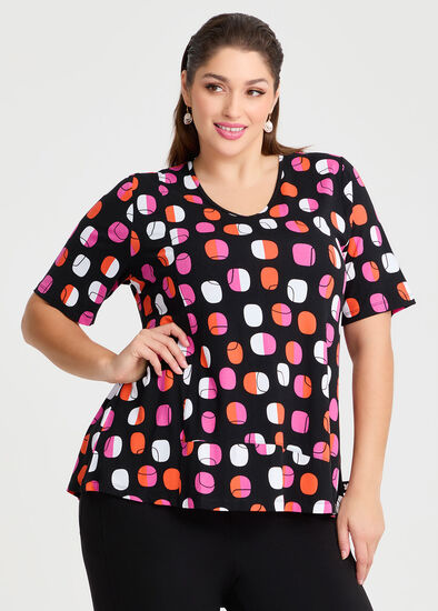 Plus Size Natural Del Sol Top