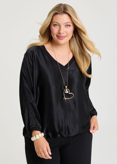 Plus Size Natural Deluxe Top
