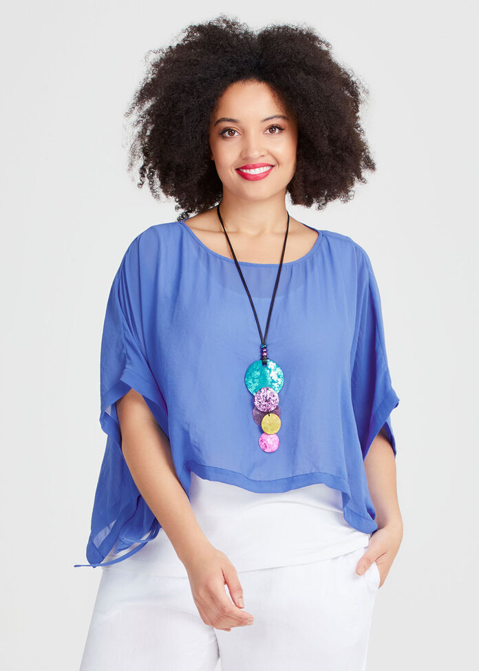 Chiffon Enya Overtop, , hi-res