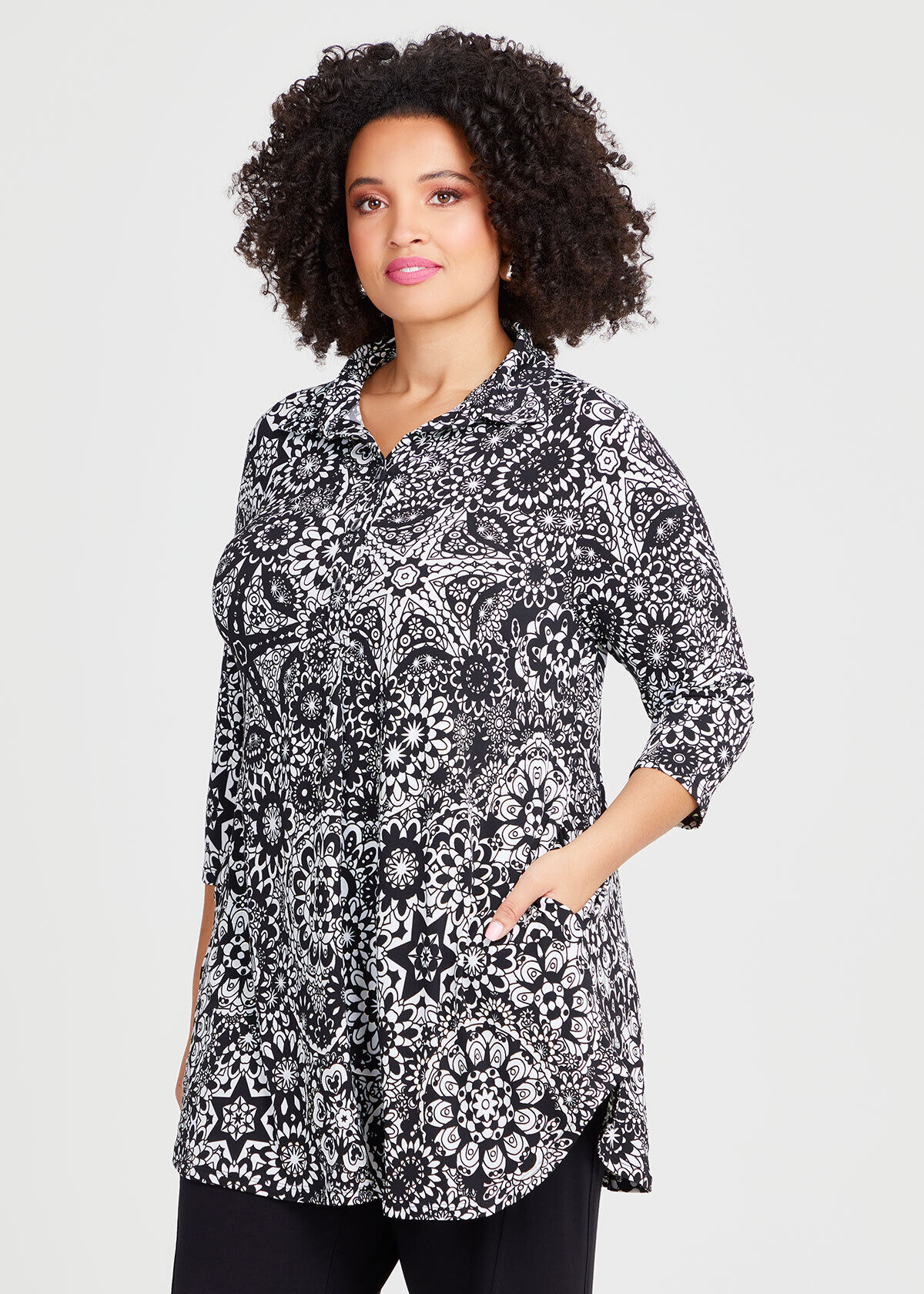 Plus Size Tunics Curve Long Tunic Tops UK Taking Shape UK
