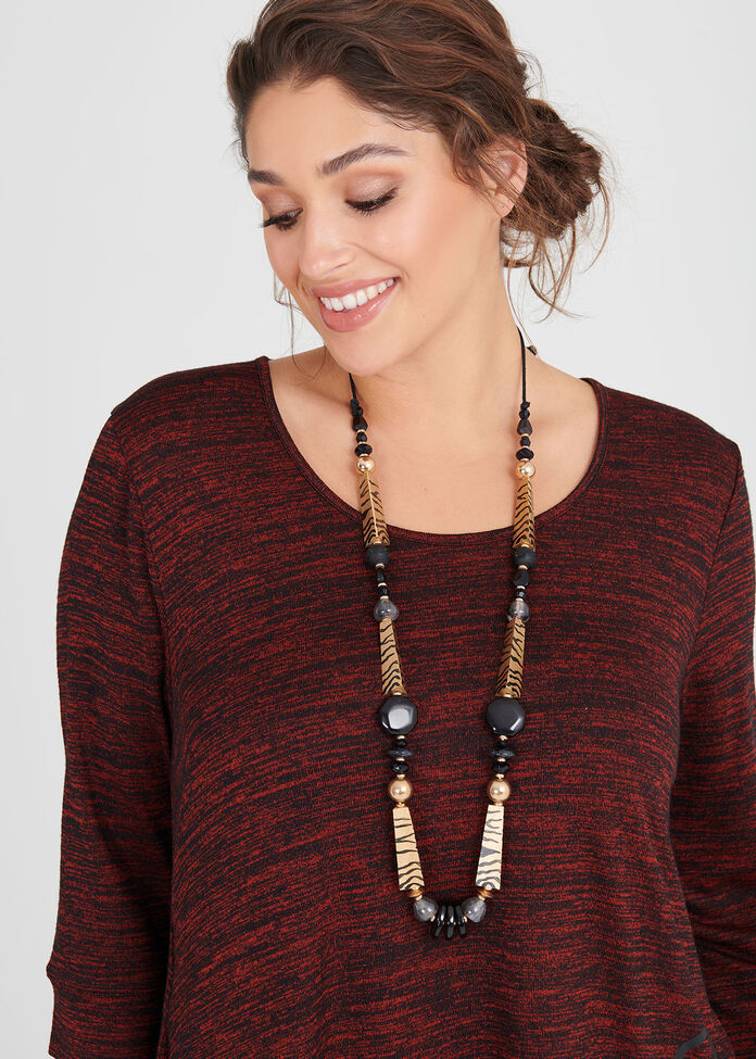 Natural Pattern Necklace, , hi-res