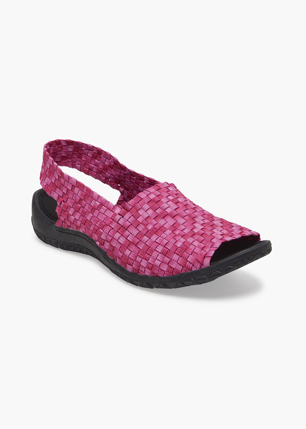 Woven new arrivals elastic sandals
