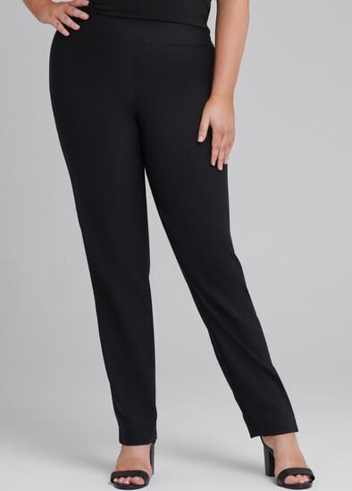 Plus Size Tall Editorial Full Length Work Pant