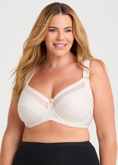 Plus Size Underwire Cotton Everyday Bra