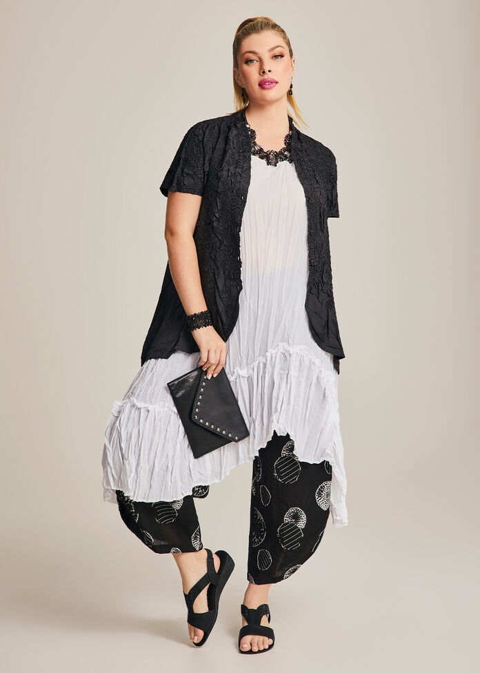 Plisse Tunic Dress, , hi-res