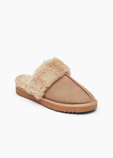 Fluffy Scuff Slipper