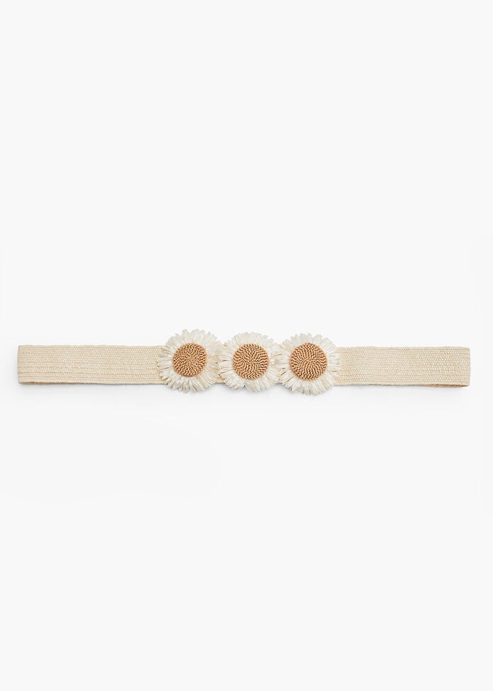 Flower Stretch Belt, , hi-res