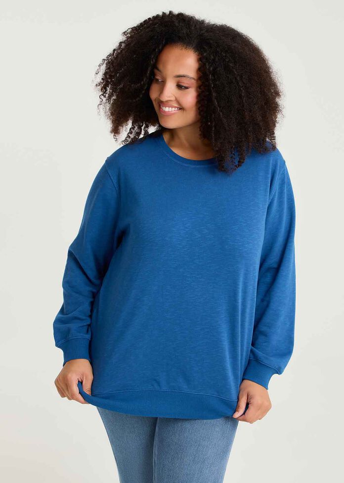 Boyfriend Tunic Sweat, , hi-res
