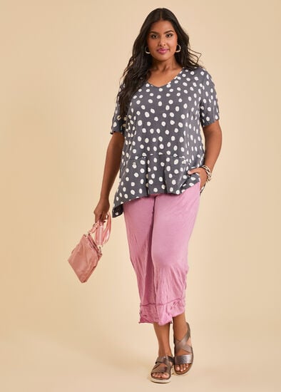 Plus Size Alicia Crop Pant